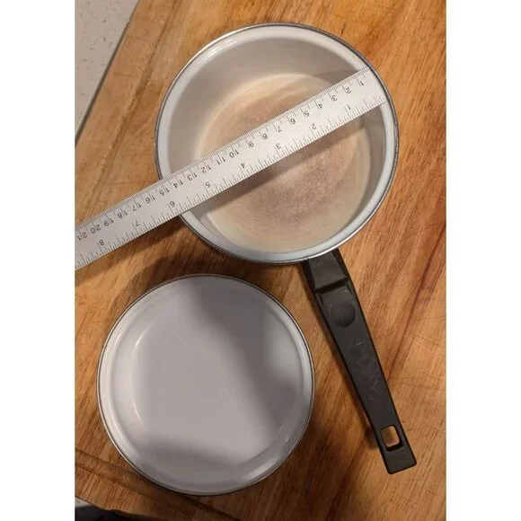 Vintage Strawberry Ceramic Saucepan Funky Retro Lid Kitchen Collectible - Picture 12 of 15